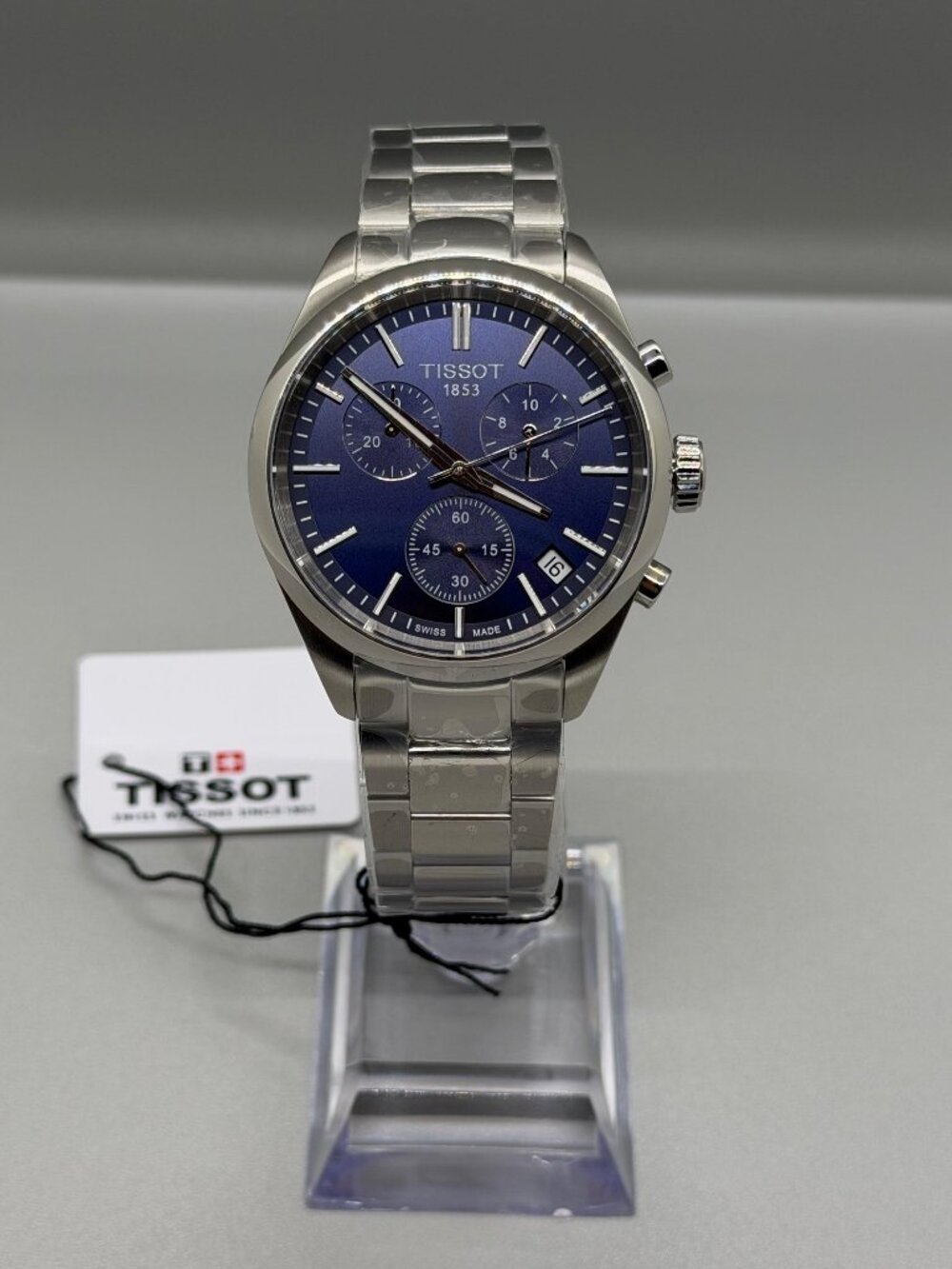 Tissot PR 100 Blue 40mm Quartz Chronograph – Ref. T150.417.11.041.00